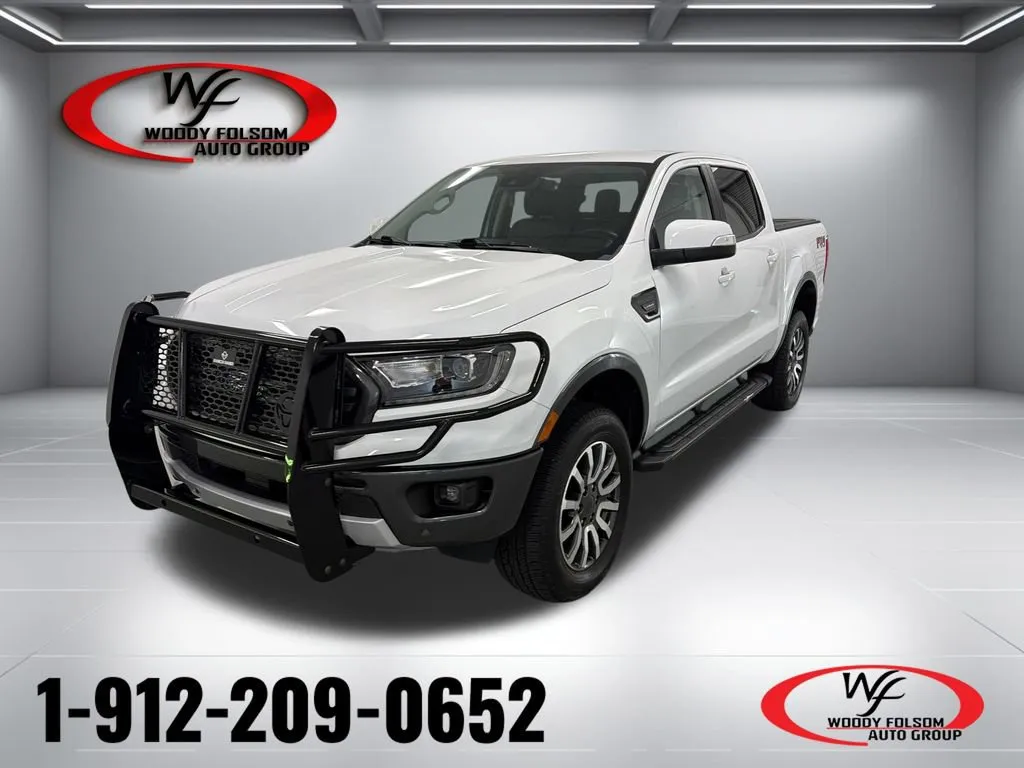 White 2022 Ford Ranger LARIAT for sale in Baxley, GA