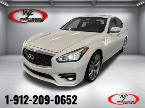White 2019 INFINITI Q70 3.7 LUXE for sale in Baxley, GA