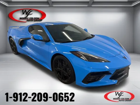 Blue 2021 Chevrolet Corvette 3LT for sale in Baxley, GA