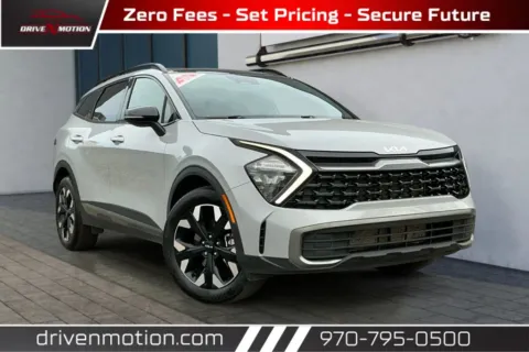 Gray 2023 Kia Sportage X-Line Sport Utility 4D for sale in Greeley, CO