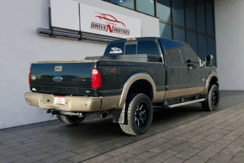 Another view of 2011 Ford F350 Super Duty Crew Cab Lariat Pickup 4D 6 3/4 ft for sale in Greeley, CO at Drive N-Motion Greeley