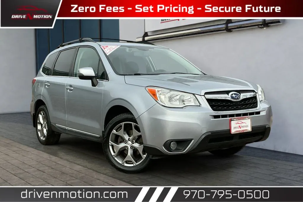 Silver 2016 Subaru Forester 2.5i Touring Sport Utility 4D for sale in Greeley, CO