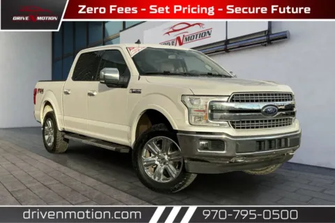 White 2019 Ford F-150 SuperCrew Cab Lariat Pickup 4D 5 1/2 ft for sale in Greeley, CO