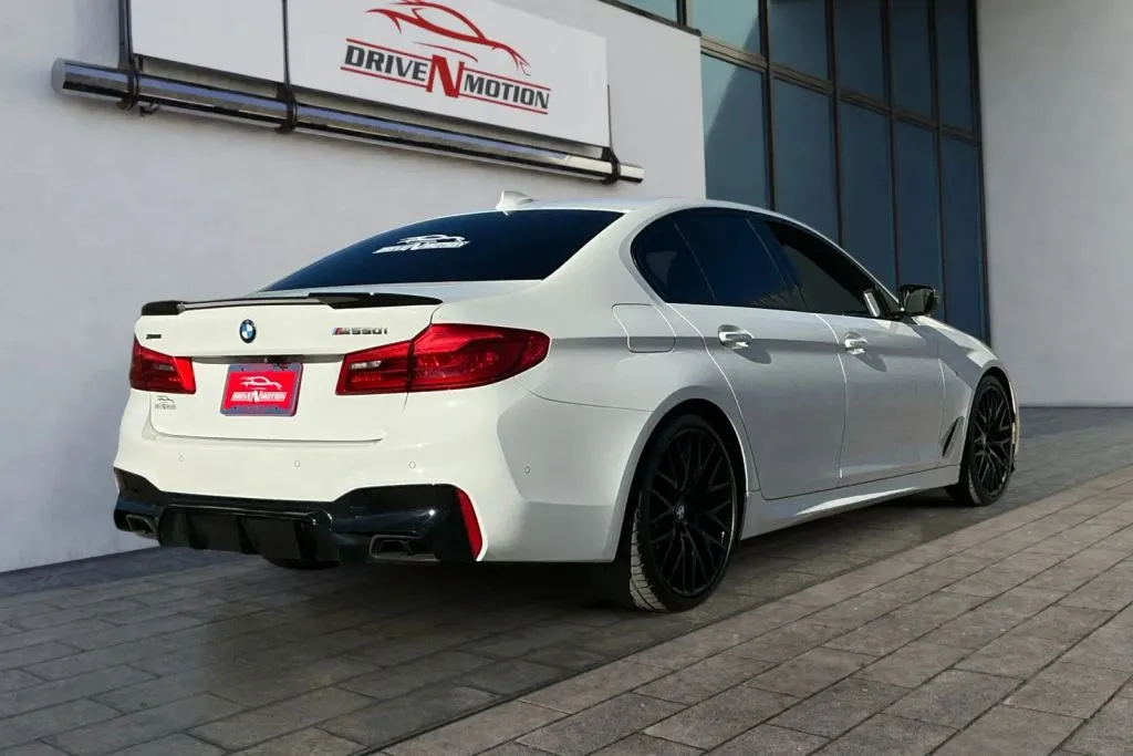 Another view of 2018 BMW 5 Series M550i xDrive Sedan 4D for sale in Greeley, CO at Drive N-Motion Greeley