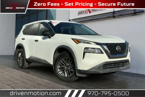 White 2021 Nissan Rogue S Sport Utility 4D for sale in Greeley, CO