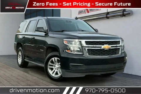 Black 2019 Chevrolet Tahoe LT Sport Utility 4D for sale in Greeley, CO