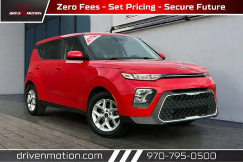 Red 2021 Kia Soul S Wagon 4D for sale in Greeley, CO