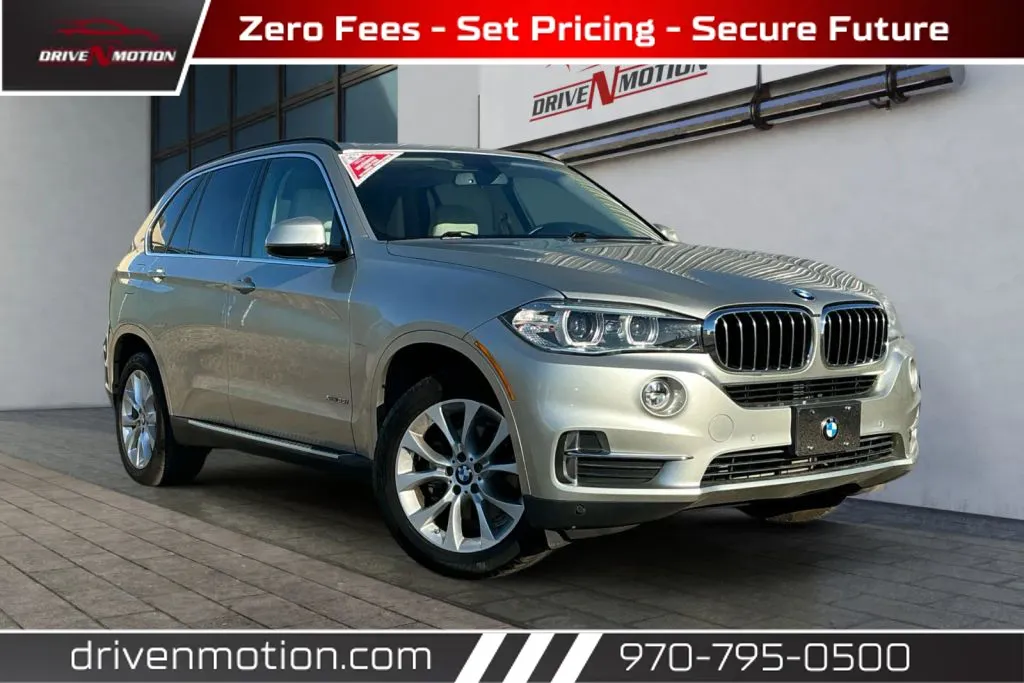 Silver 2015 BMW X5 xDrive35i Sport Utility 4D for sale in Greeley, CO