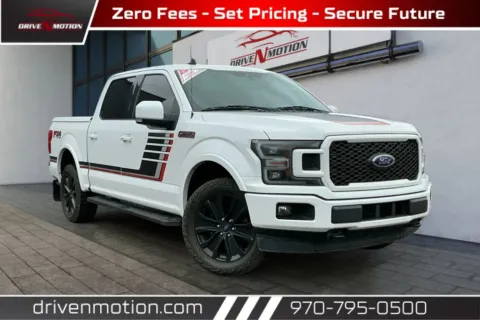 White 2019 Ford F-150 SuperCrew Cab Lariat Pickup 4D 5 1/2 ft for sale in Greeley, CO