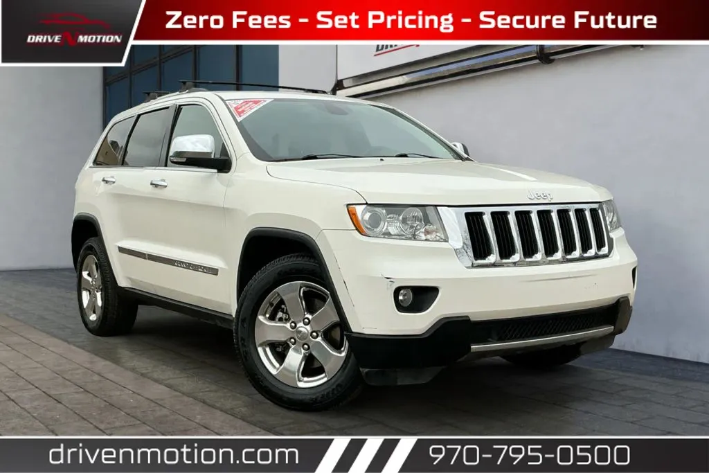 White 2011 Jeep Grand Cherokee Limited Sport Utility 4D for sale in Greeley, CO