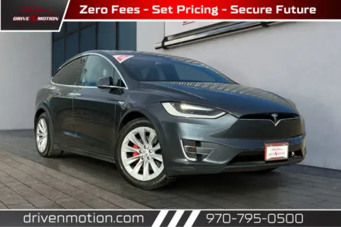 Gray 2016 Tesla Model X P90D Sport Utility 4D for sale in Greeley, CO