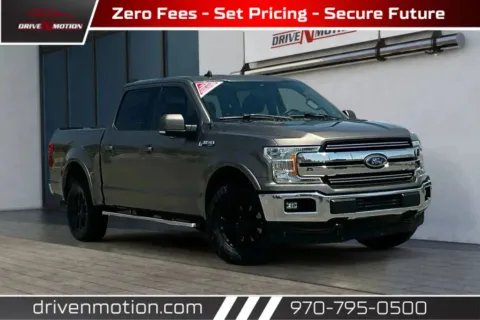 Gray 2020 Ford F-150 SuperCrew Cab Lariat Pickup 4D 5 1/2 ft for sale in Greeley, CO