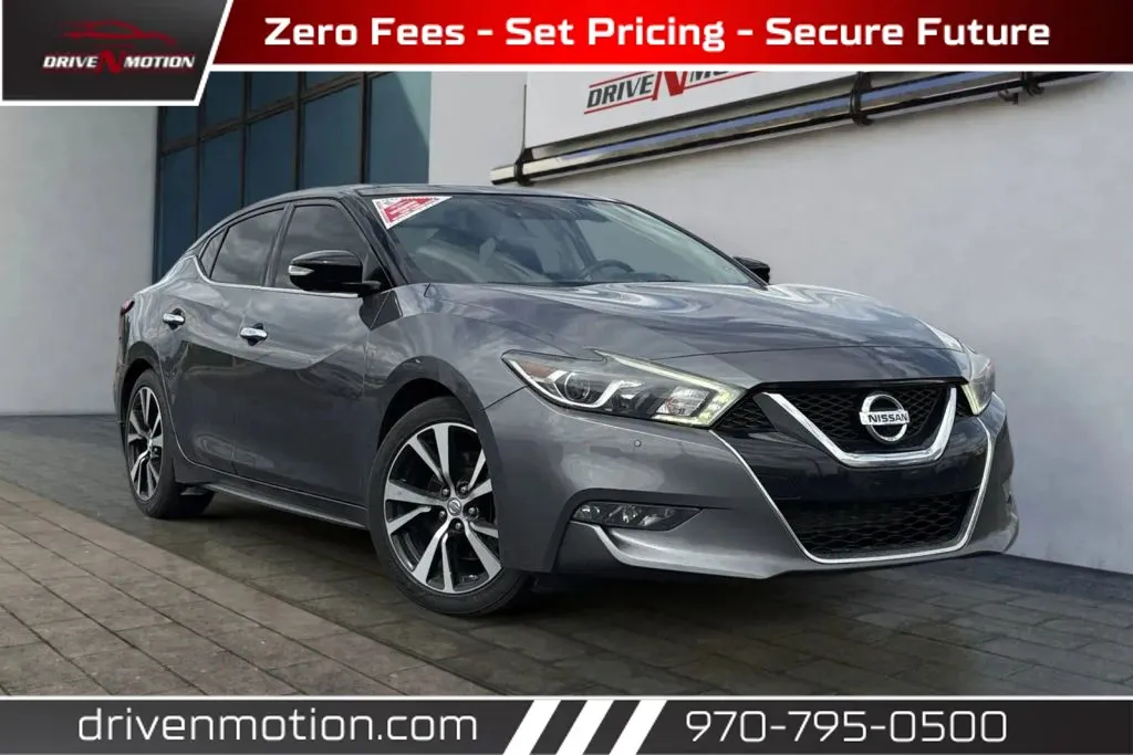 Gray 2018 Nissan Maxima Platinum Sedan 4D for sale in Greeley, CO