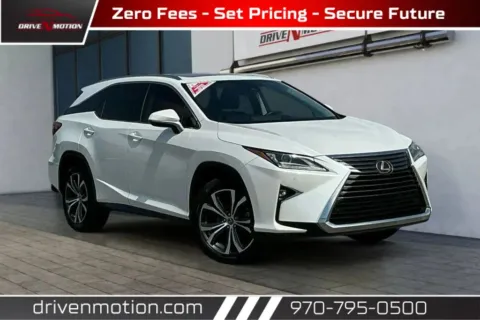 White 2018 Lexus RX 350L Sport Utility 4D for sale in Greeley, CO
