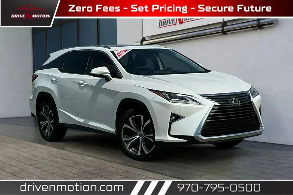 White 2018 Lexus RX 350L Sport Utility 4D for sale in Greeley, CO