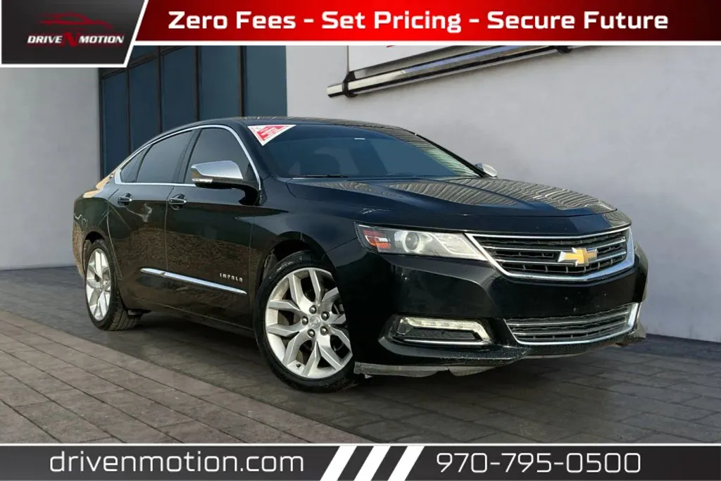 Black 2019 Chevrolet Impala Premier Sedan 4D for sale in Greeley, CO