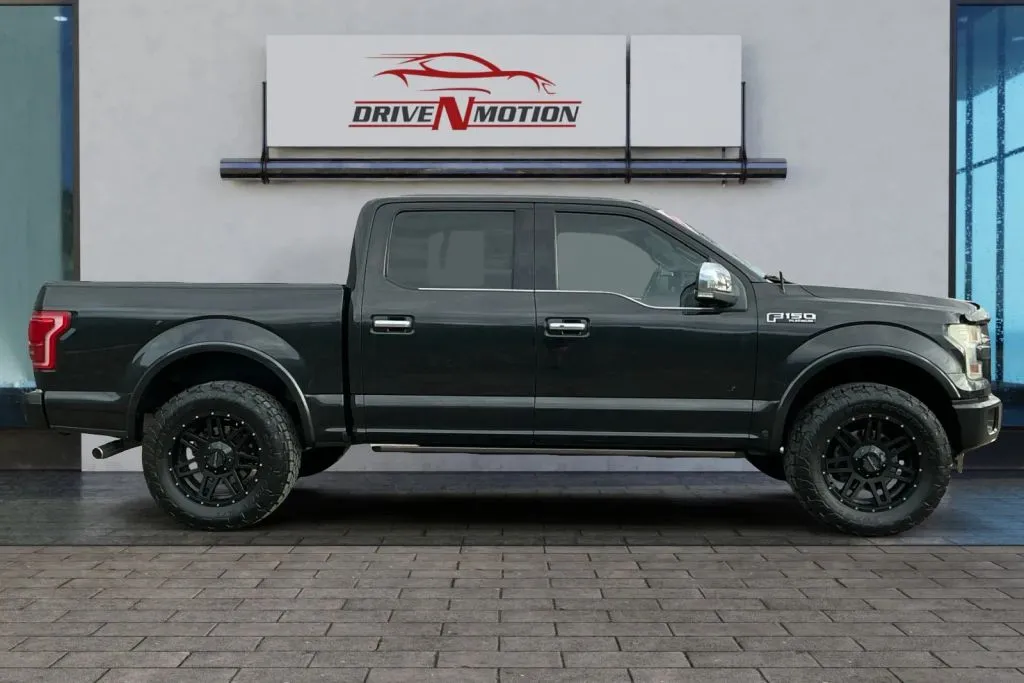 Photos of 2015 Ford F-150 SuperCrew Cab Platinum Pickup 4D 5 1/2 ft for sale in Greeley, CO at Drive N-Motion Greeley