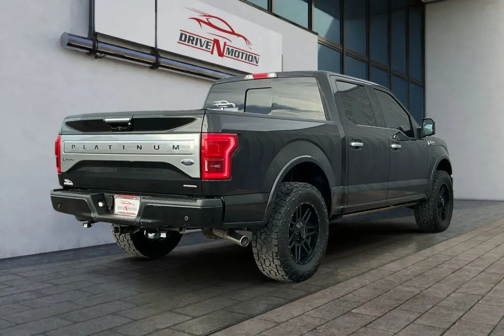 Another view of 2015 Ford F-150 SuperCrew Cab Platinum Pickup 4D 5 1/2 ft for sale in Greeley, CO at Drive N-Motion Greeley