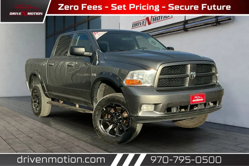 Gray 2012 Ram 1500 Crew Cab Express Pickup 4D 5 1/2 ft for sale in Greeley, CO