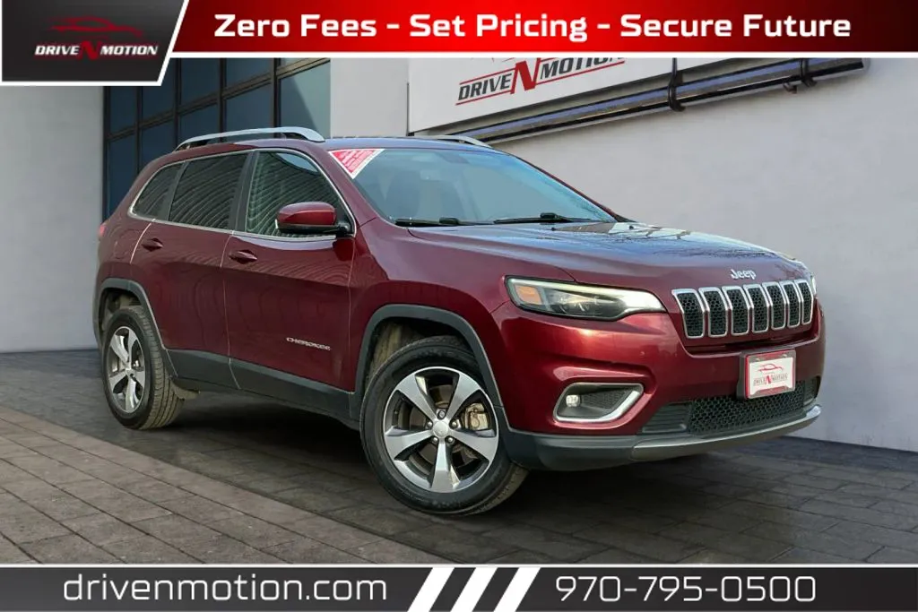 Red 2019 Jeep Cherokee Limited Sport Utility 4D for sale in Greeley, CO