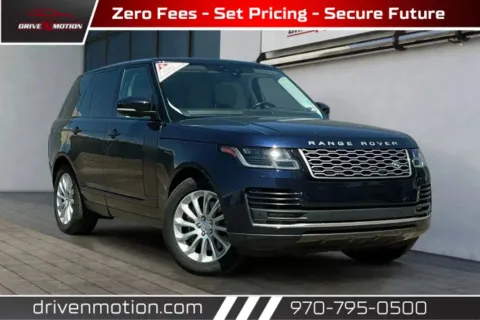 Blue 2019 Land Rover Range Rover HSE Sport Utility 4D for sale in Greeley, CO