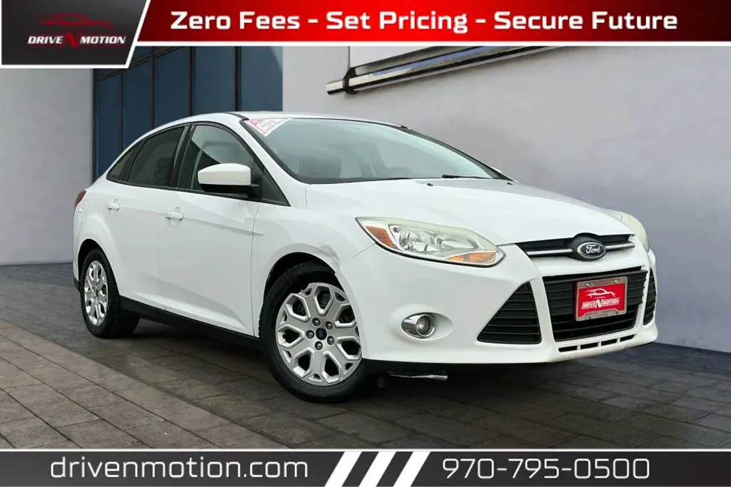 White 2012 Ford Focus SE Sedan 4D for sale in Greeley, CO