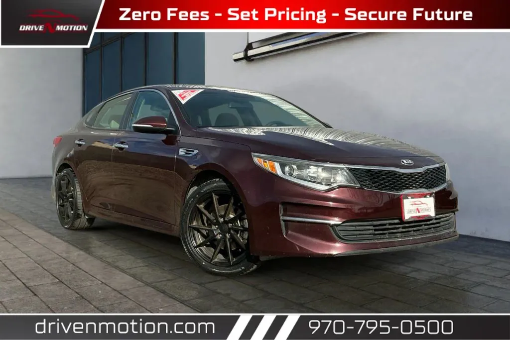 Purple 2018 Kia Optima LX Sedan 4D for sale in Greeley, CO