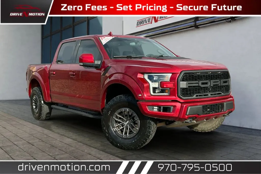 Red 2020 Ford F-150 SuperCrew Cab Raptor Pickup 4D 5 1/2 ft for sale in Greeley, CO