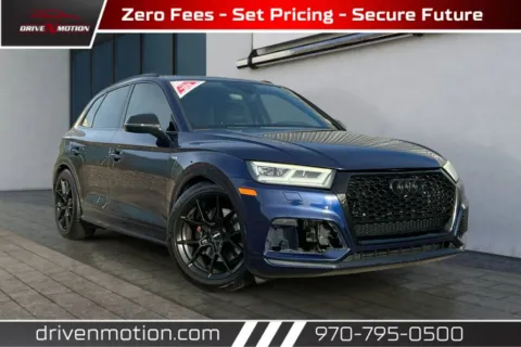 Blue 2018 Audi SQ5 Premium Plus Sport Utility 4D for sale in Greeley, CO