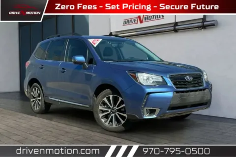 Blue 2017 Subaru Forester 2.0XT Touring Sport Utility 4D for sale in Greeley, CO