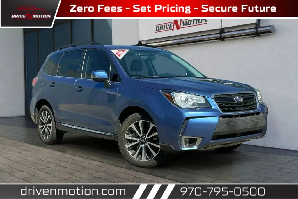 Blue 2017 Subaru Forester 2.0XT Touring Sport Utility 4D for sale in Greeley, CO