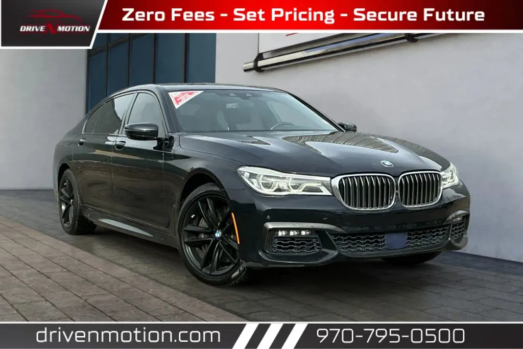 Black 2016 BMW 7 Series 750i xDrive Sedan 4D for sale in Greeley, CO