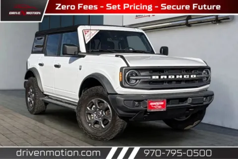 White 2021 Ford Bronco Big Bend Sport Utility 4D for sale in Greeley, CO