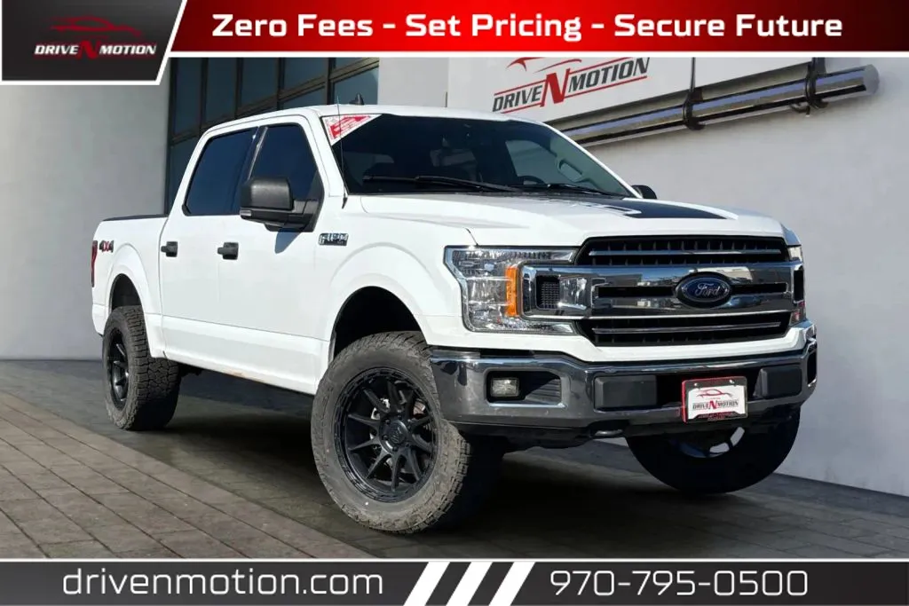 White 2019 Ford F-150 SuperCrew Cab XLT Pickup 4D 5 1/2 ft for sale in Greeley, CO
