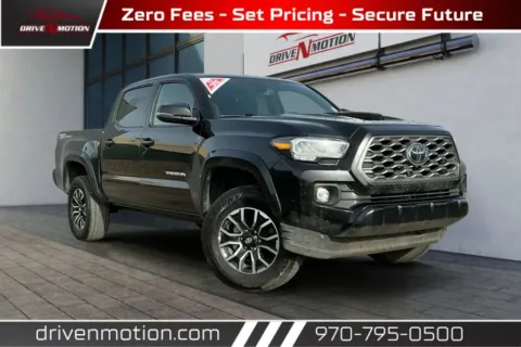 Black 2023 Toyota Tacoma Double Cab TRD Sport Pickup 4D 5 ft for sale in Greeley, CO