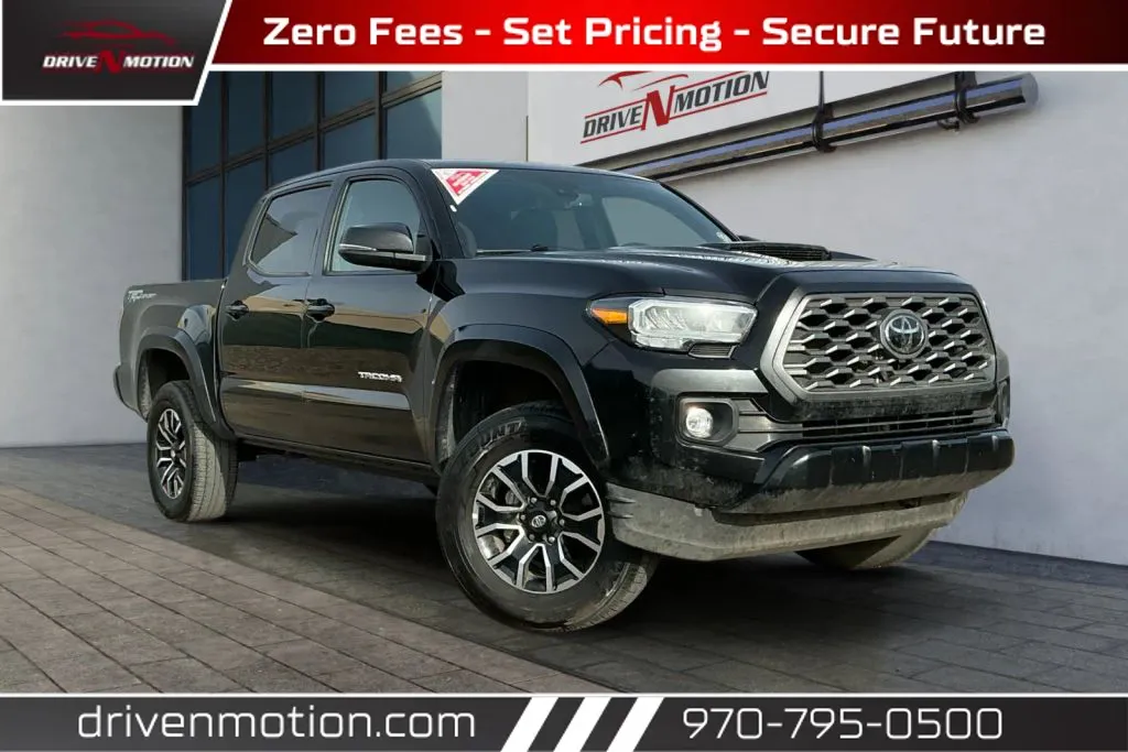 Black 2023 Toyota Tacoma Double Cab TRD Sport Pickup 4D 5 ft for sale in Greeley, CO