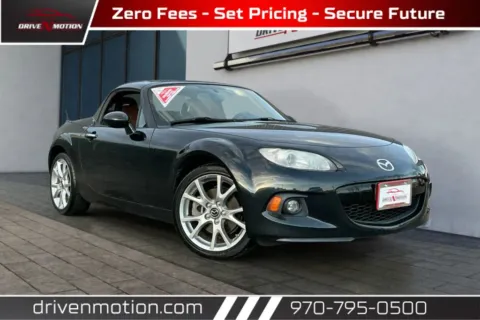 Black 2014 MAZDA MX-5 Miata Grand Touring Convertible 2D for sale in Greeley, CO