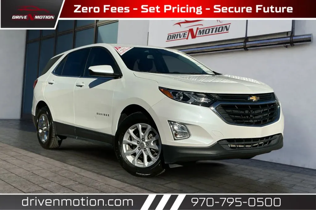 White 2020 Chevrolet Equinox LT Sport Utility 4D for sale in Greeley, CO