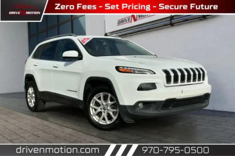 White 2017 Jeep Cherokee Latitude Sport Utility 4D for sale in Greeley, CO
