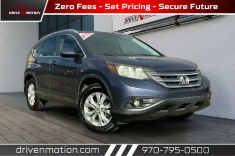 Blue 2012 Honda CR-V EX-L Sport Utility 4D for sale in Greeley, CO