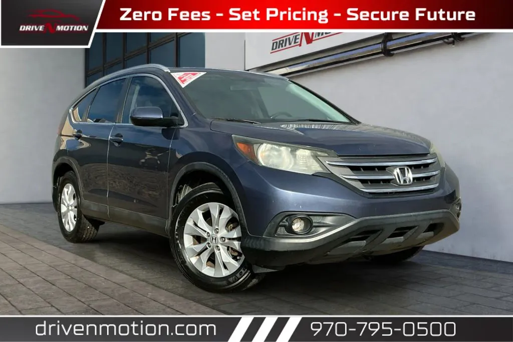 Blue 2012 Honda CR-V EX-L Sport Utility 4D for sale in Greeley, CO