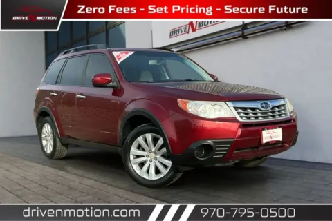 Red 2012 Subaru Forester 2.5X Premium Sport Utility 4D for sale in Greeley, CO