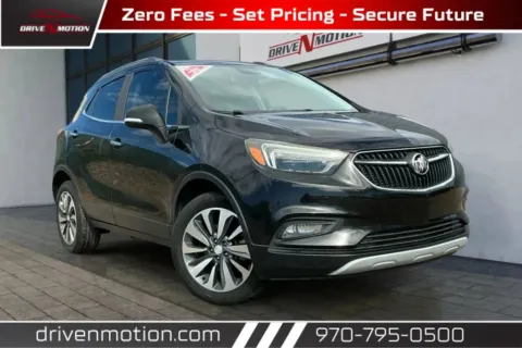 Black 2019 Buick Encore Essence Sport Utility 4D for sale in Greeley, CO