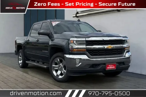 Red 2018 Chevrolet Silverado 1500 Crew Cab LT Pickup 4D 5 3/4 ft for sale in Greeley, CO