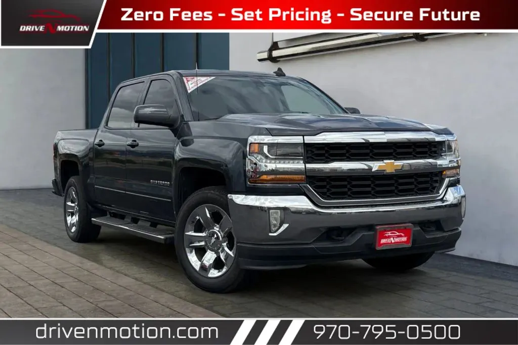 Red 2018 Chevrolet Silverado 1500 Crew Cab LT Pickup 4D 5 3/4 ft for sale in Greeley, CO
