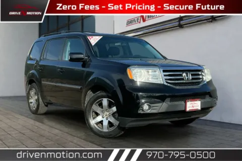 Black 2012 Honda Pilot Touring Sport Utility 4D for sale in Greeley, CO