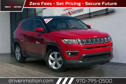Red 2020 Jeep Compass Latitude Sport Utility 4D for sale in Greeley, CO