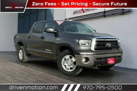 Gray 2013 Toyota Tundra CrewMax Pickup 4D 5 1/2 ft for sale in Greeley, CO