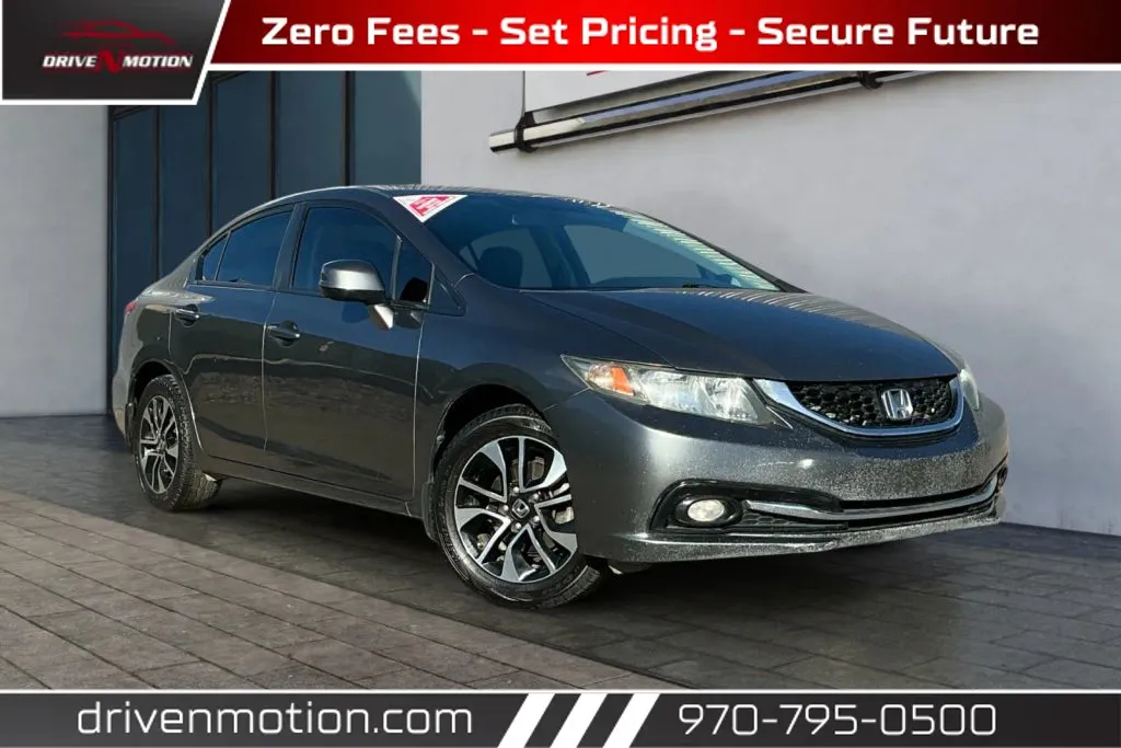 Gray 2013 Honda Civic EX-L Sedan 4D for sale in Greeley, CO