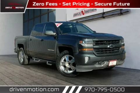 Gray 2018 Chevrolet Silverado 1500 Crew Cab Z71 LT Pickup 4D 5 3/4 ft for sale in Greeley, CO